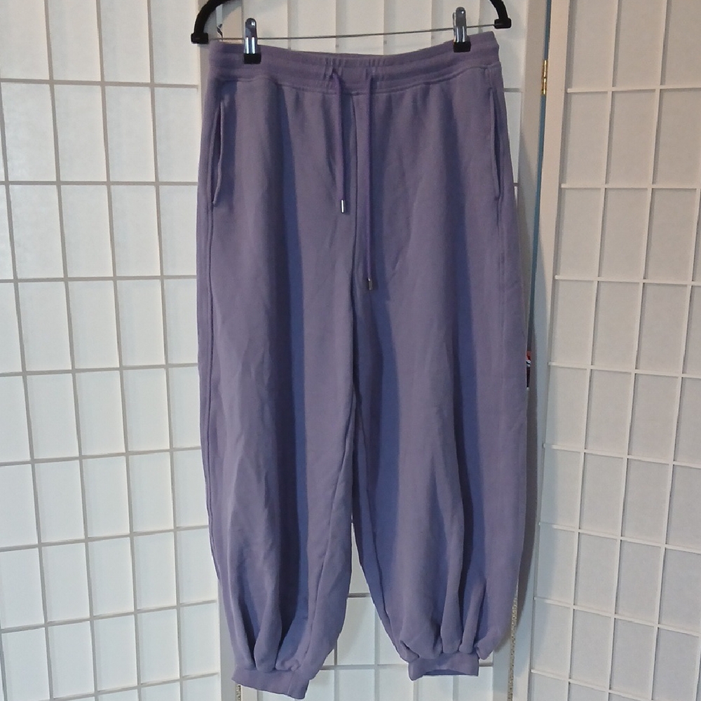 Nap Loungewear Women's Balloon Cotton Sweatpants Purple